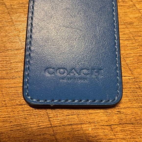 Coach Colorblock Luggage Tag - Picture 4 of 5
